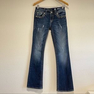 Miss Me Women's Blue Boot Cut Jeans